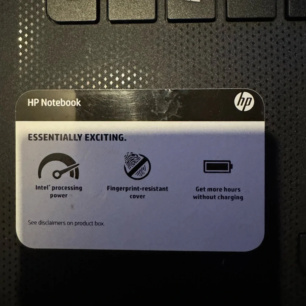 HP Notebook Laptop . Awesome condition! Great for work or a student!